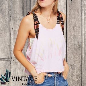 FREE PEOPLE Koa Cotton Tie-Strap Tank Top!